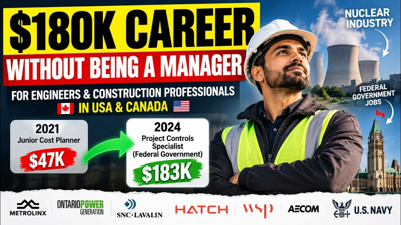 Play video: An engineer’s journey from junior cost planner to Project Controls specialist in Canada